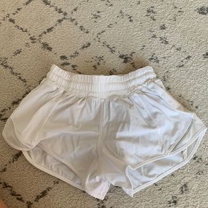 Lululemon size 2 white shorts